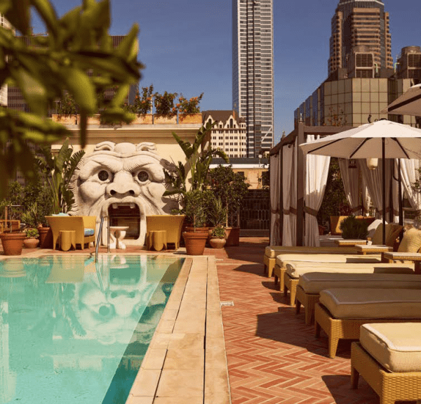 Rooftop outdoor pool