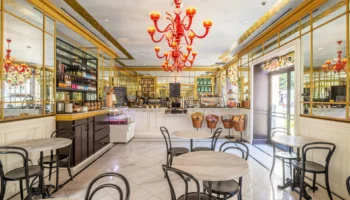 Cafe Ora seating area